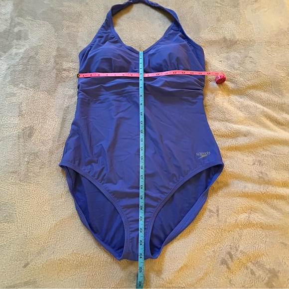 NWT Speedo blue one piece swim ties Size 18 - Picture 9 of 9